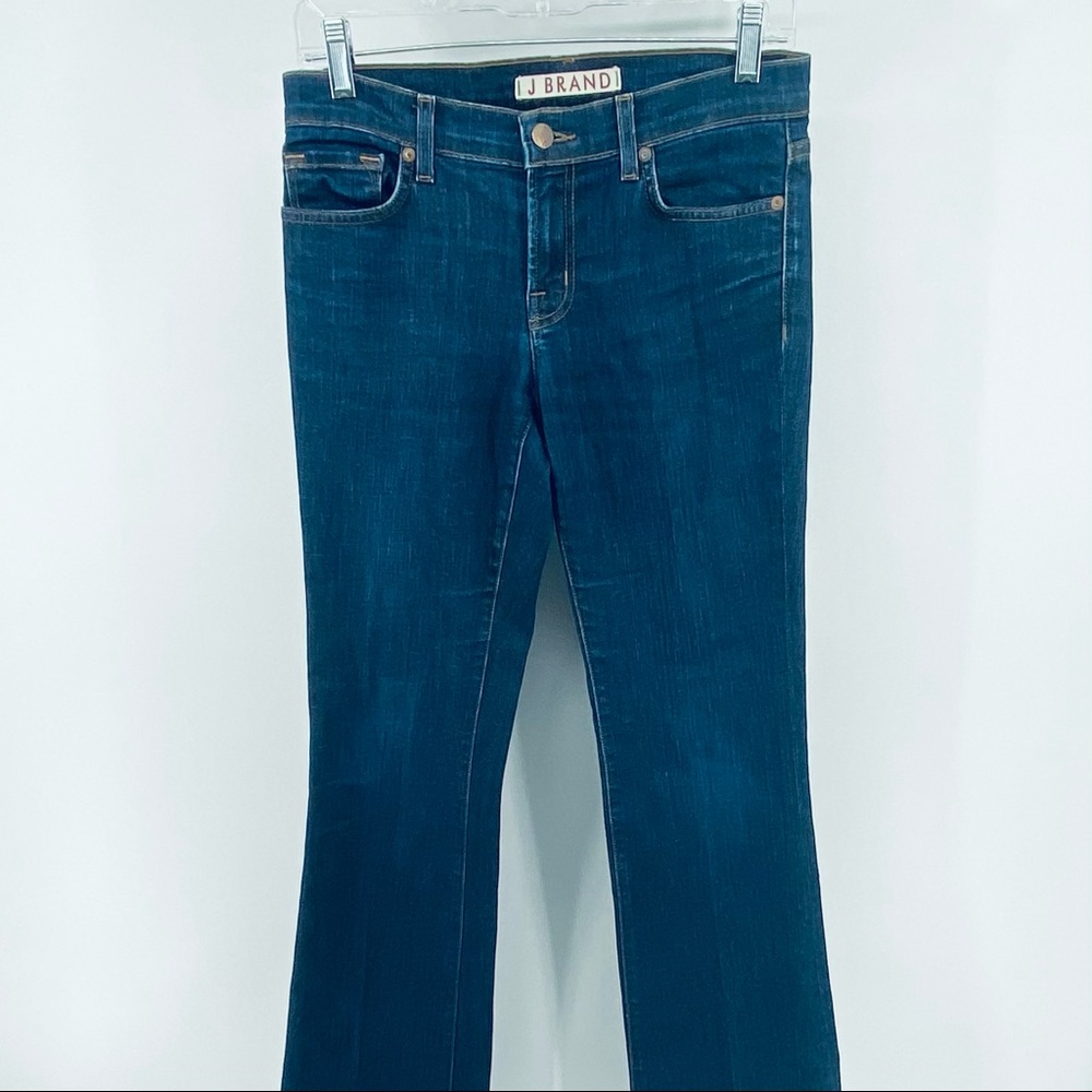J BRAND Bailey Flared Boot Cut Med Wash Blue Jeans - Picture 2 of 16